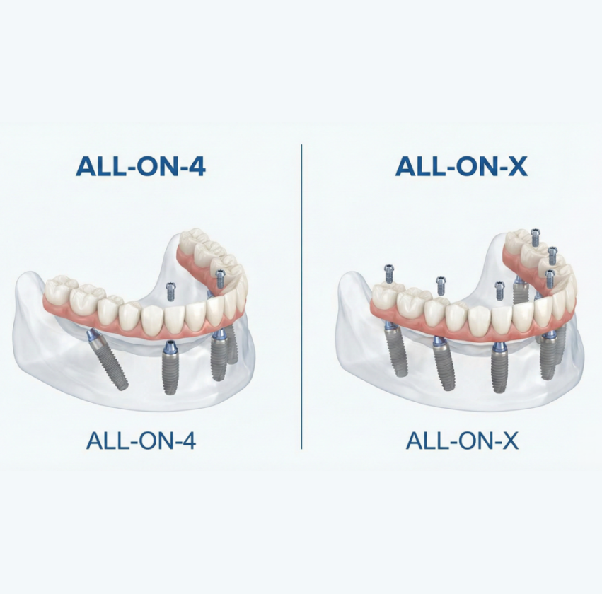 All-on-X vs. All-on-4: What's the Difference?